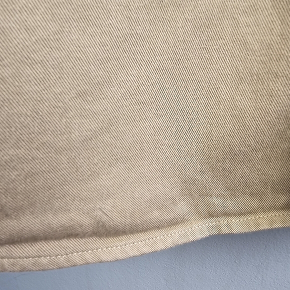 SCANDIA WOODS Vintage Heavy Work Shirt Shacket 100% Cotton Tan Mens Size XLG - Picture 13 of 13